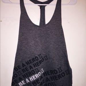 Marvel “be a hero” tank